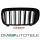 Dual Slat Kidney Front Grille Black Gloss fits BMW X5 F15 X6 F16 up 2013 with Camera