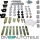 SET ALUMINIUM Trittbretter Einstieg + Anbaumaterial passt für BMW X3 F25 10-17