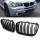 Set Front Dual Slat Kidney Grille black Gloss fits on BMW X3 E83 LCI Facelift 06-11