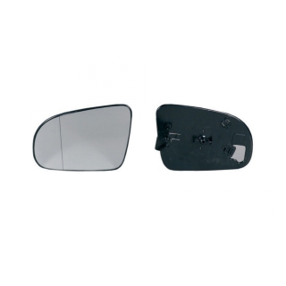 Spiegelglas Außenspiegel links asphärisch für Opel Corsa B (S93)