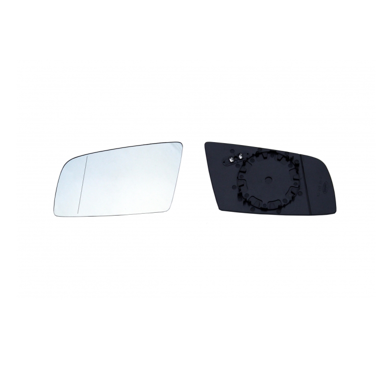 Spiegelglas links heizbar asphärisch für BMW 5er E60 Touring E61 6er E63 E64