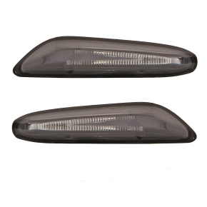 2x Seitenblinker LED SET Schwarz Smoke passt für BMW...