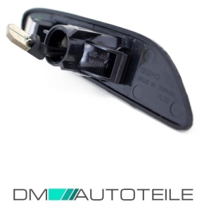2x Seitenblinker LED SET Schwarz Smoke passt für BMW 1er E81 E82 E87 E88 X1 E84