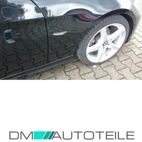 2x Seitenblinker LED SET Schwarz Smoke passt für BMW 1er E81 E82 E87 E88 X1 E84