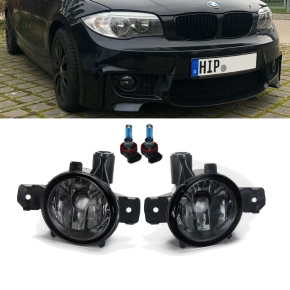 SET 2x Nebelscheinwerfer Klarglas Smoke Schwarz +H11...