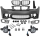 Set Front Bumper without Park assist/ Washers + fog lights Smoke + bolts  fits for BMW 1-series E81 E82 E87 E88 Standard or M-Sport 04-11