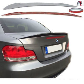 PERFORMANCE Roof Rear Lip Rear Spoiler ABS fits on BMW E82 Coupe 07-13 + 3M Tape