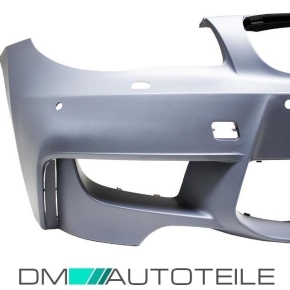 Sport Evo Front Bumper ABS for PDC +2x Air Ducts fits on BMW E81 E82 E87 E88 