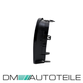 SATZ Kühlergrill Doppelsteg Schwarz Glanz passend für BMW 1er E81 E82 E87 E88