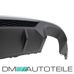 Duplex Performance Heckdiffusor Schwarz Matt passt für Audi A3 8V 3-Türer Facelift für Standard Stoßstange