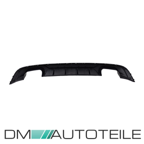 Duplex Performance Heckdiffusor Schwarz Matt passt für Audi A3 8V 3-Türer Facelift für Standard Stoßstange