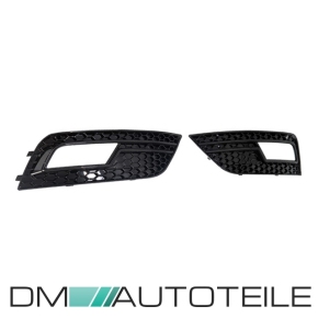 Sport Nebelscheinwerfergitter Wabengitter SET Schwarz...