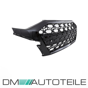 Stoßstange Zubehör vorne Sport PDC + Wabengrill Schwarz für Audi A3 8Y nicht RS3 Modelle ab 2020