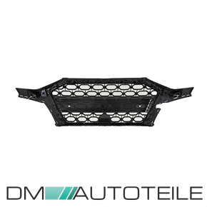 Stoßstange Zubehör vorne Sport PDC + Wabengrill Schwarz für Audi A3 8Y nicht RS3 Modelle ab 2020