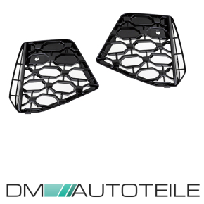 Stoßstange Zubehör vorne Sport PDC + Wabengrill Schwarz für Audi A3 8Y nicht RS3 Modelle ab 2020