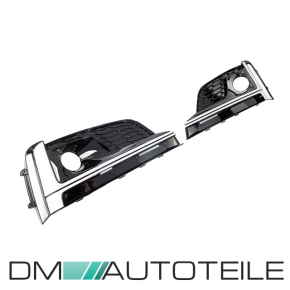 Satz Nebelscheinwerfergitter Wabengitter Sport Schwarz...