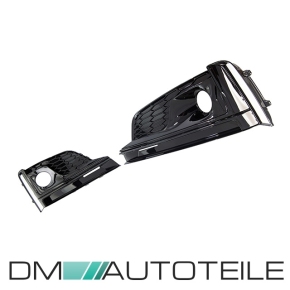 Satz Nebelscheinwerfergitter Wabengitter Sport Schwarz...