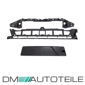 Wabengrill Kühlergrill Schwarz Glanz Silber Rahmen passt für Audi A3 8Y ab Bj 2020
