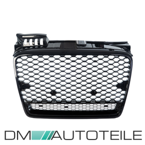 Kühlergrill Wabengrill schwarz glanz passt für Audi A4 B7 04-08 Waben Grill nicht RS4 Quattro