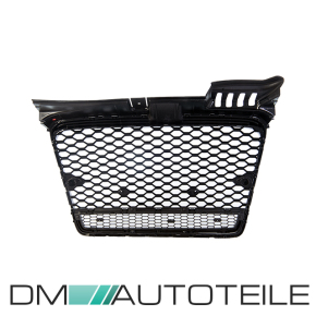  Kühlergrill Wabengrill schwarz glanz passt für Audi A4 B7 04-08 Waben Grill nicht RS4 Quattro