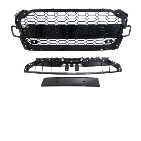 Wabengrill Kühlergrill Schwarz Glanz passt für...
