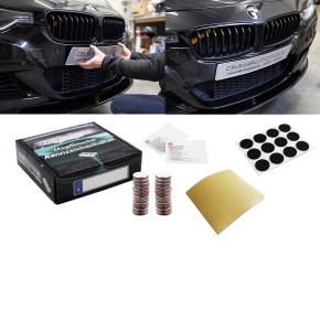 DM Magnetic complete car licence number plate Neodym...