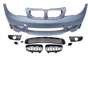 Sport Front Bumper ABS w/o PDC + Dual Slat Grille fits on...
