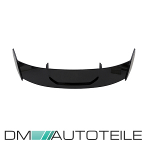 Performance Umbau Sport Paket Lippe+Duplex Diffusor+ Heckspoiler hochlganz schwarz passt für BMW 1er F40 mit M-Paket