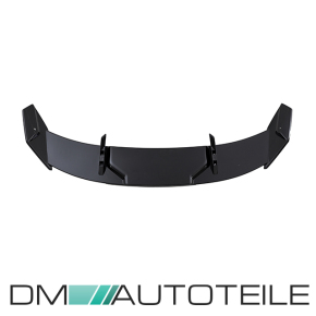 Performance Umbau Sport Paket Lippe+Duplex Diffusor+ Heckspoiler hochlganz schwarz passt für BMW 1er F40 mit M-Paket