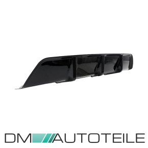 Sport-Performance Bodykit Spoiler+ Heckdiffusor Ansätze + Hecklippe Schwarz glanz für X6 F16 mit M-Paket