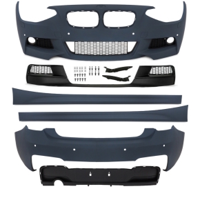 Sport-Performance Bodykit + Diffusor 1 Rohr passt für BMW 1er F20 5-Türer 11-15