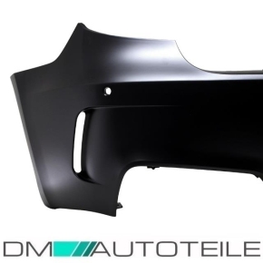 Rear Bumper primed PDC+Diffusor Duplex fits on BMW E81 E87 3/5 Door