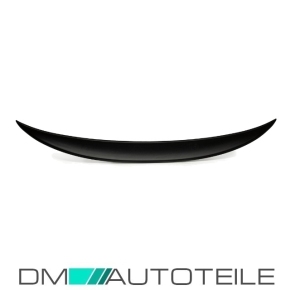 Sport Rear Trunk Spoiler Roof Lip Black Matt fits on BMW 1-Series E82 Coupe