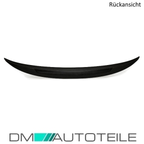 Sport Rear Trunk Spoiler Roof Lip Black Matt fits on BMW 1-Series E82 Coupe