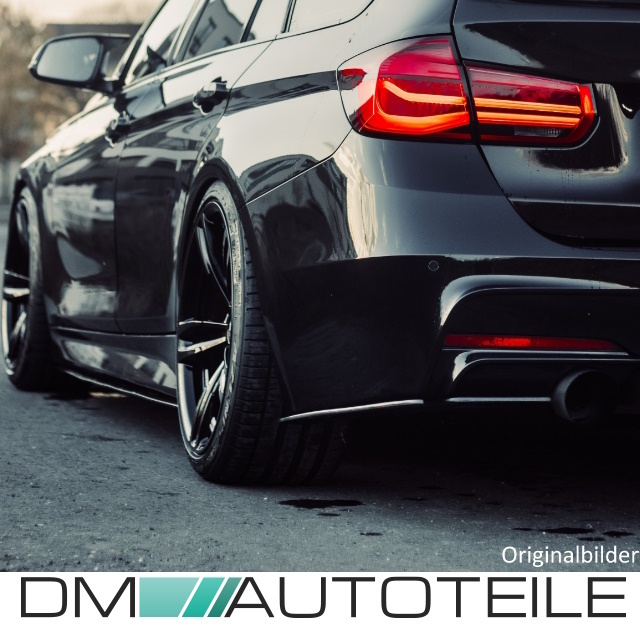 Spoiler Spoiler-Spoiler-Optik M Performance BMW 3er F30 schwarz lackiert