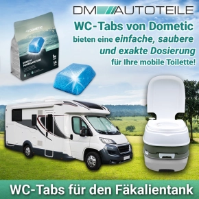 Waeco Dometic Zusatz PowerCare Tabs 16 per doybag...