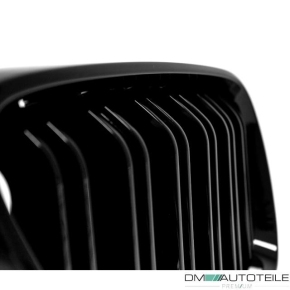 SET Kidney Front Grille Dual Slat Black Gloss  fits on all BMW F22 F23 + M2 235i