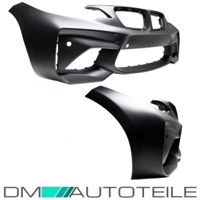 Sport Front Bumper fits on BMW 2-Series F22 F23 Series or M-Sport+Accessoires
