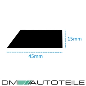 Emblemhalter kurz für BMW 2er F22 F23 Doppelsteg Kühlergrill Nr. 1954 + 1955