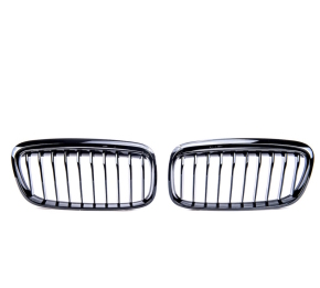 Set Sport Performance Kühlergrill Einzelsteg Schwarz glanz BMW 2er F45 Active Tourer Baujahr 2014-2018