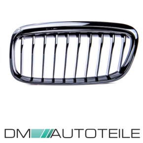 Set Sport Performance Kühlergrill Einzelsteg Schwarz glanz BMW 2er F45 Active Tourer Baujahr 2014-2018