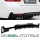 Sport Performance Heckdiffusor 2-Rohr links schwarz glanz lackiert für BMW 4er F32 F33 F36 mit M-Paket