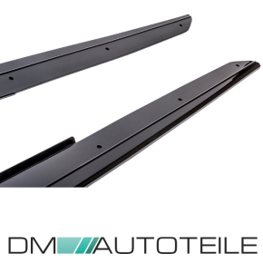 Set Seitenschweller Leisten Schwarz Glanz SPORT-Performance passt für BMW 5er F10 F11 M-Paket