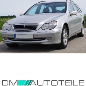 Mercedes C-Class S203 W203 Front Grille Avantgarde Elegance 00-07 chrome black