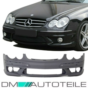 Mercedes CLK A209 C209 Stoßstange vo. für PDC+SRA ABS 02-10 +Zubehör CLK 63 AMG