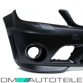 Mercedes W204 S204 Front Bumper air vents without park assist + accessories for C63 AMG