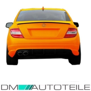 Mercedes W204 Heck Stoßstange PDC Stoßfänger hinten Schwarz +Zubehör für C63 AMG