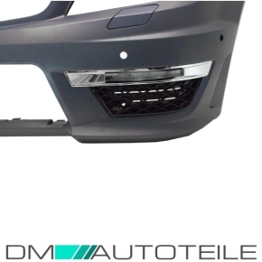Mercedes W204 C204 Front Bumper Facelift + daytime running lights + accessories for C63 AMG