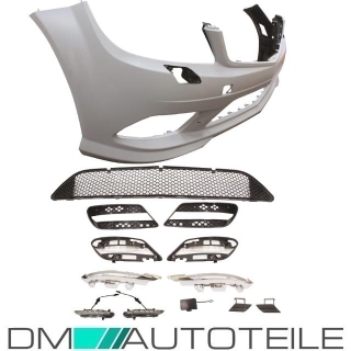 Sport Rear Trunk Spoiler Roof Lip +3M Tape -Mercedes Saloon W205 + AMG C63 15>