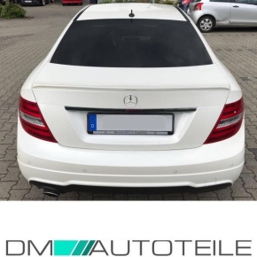 Mercedes W204 C204 Diffuser 1 pipe left 4 cylinders AMG sportsline Facelift 11-14